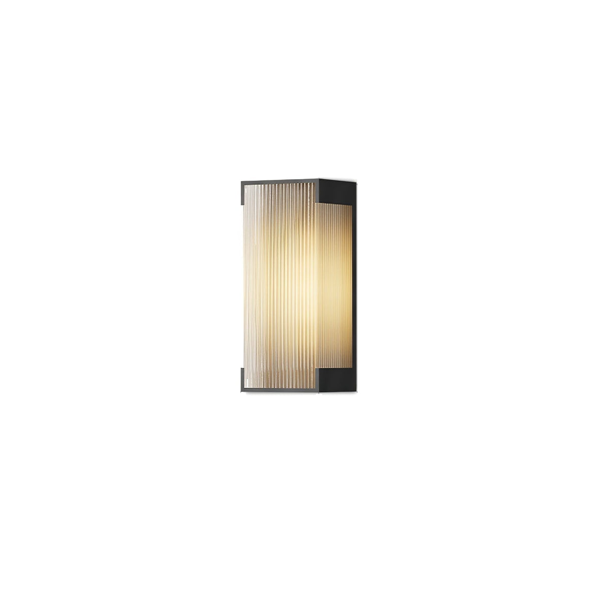 Elaerielle aplique de pared rectangular solar exterior único