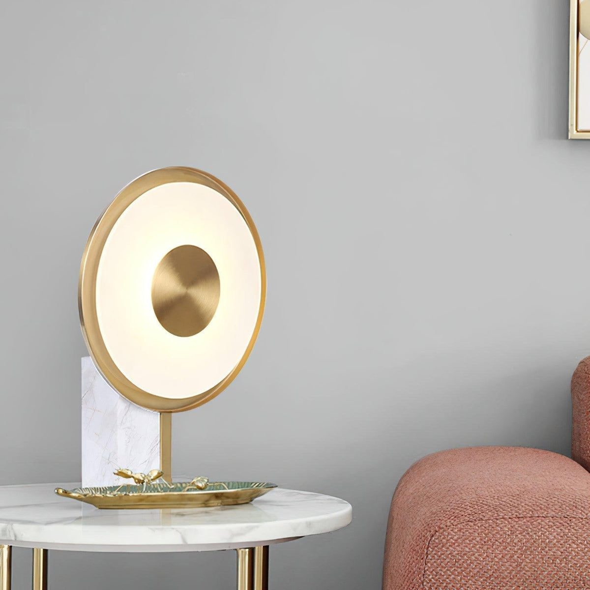 Tessain lámpara de mesa en mármol minimalista