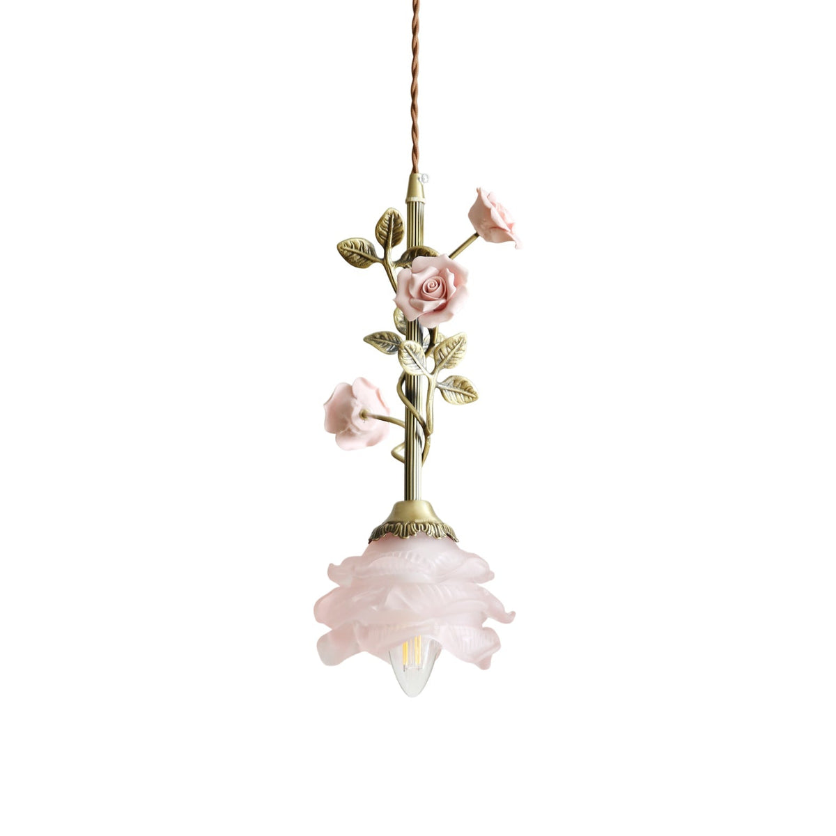 Avenoielle lámpara colgante floral
