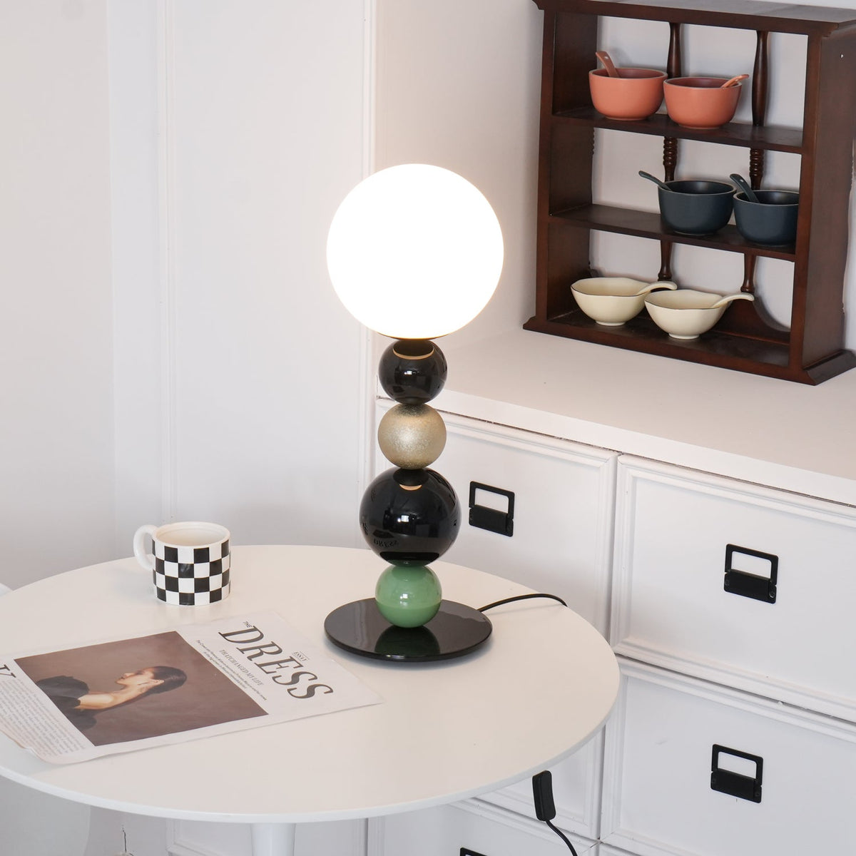Orbital lámpara de mesa Balls apilables