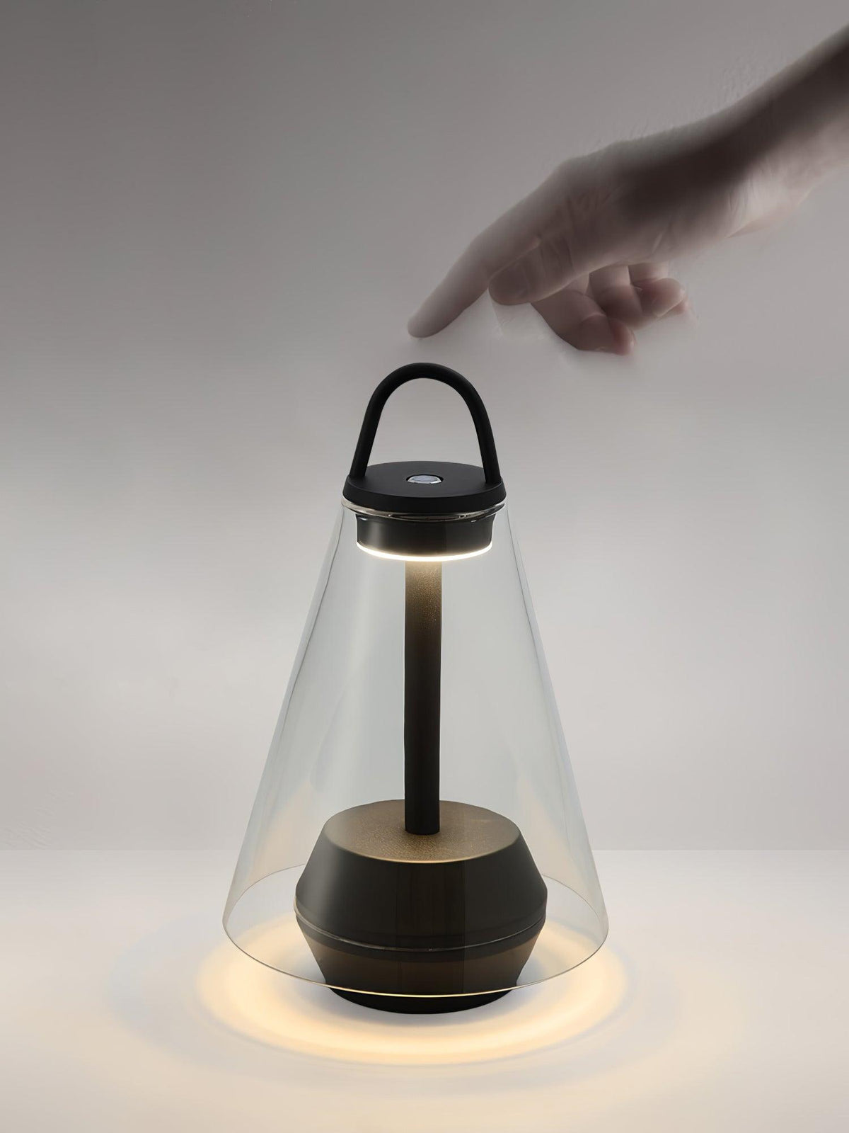 Emarir lámpara de mesa de vidrio escandinava