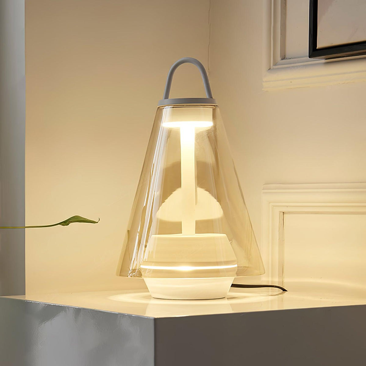 Emarir lámpara de mesa de vidrio escandinava