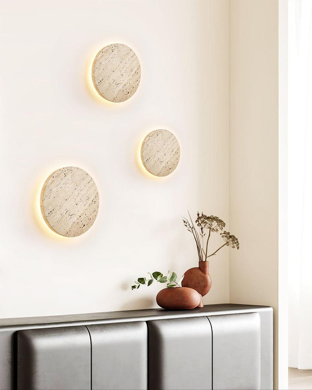 Artale aplique de pared travertino