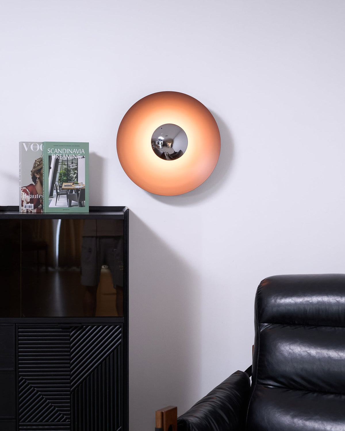 Xevan aplique de pared elegancia Simplicity resplandor