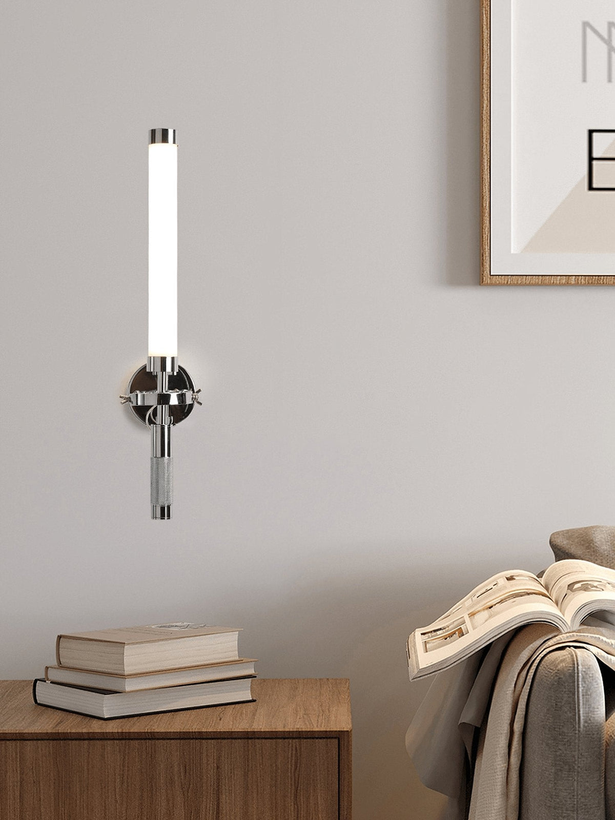 Brenly aplique de pared Premium elegancia de vidrio