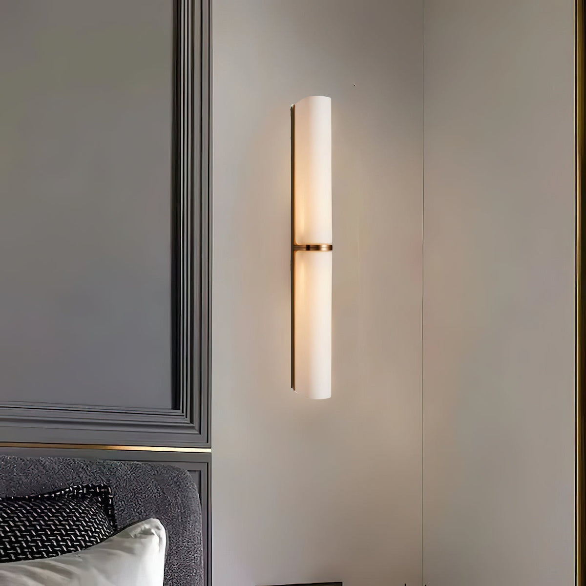Alraeir Aplique de pared Vidrio Arte Moderno Minimalista