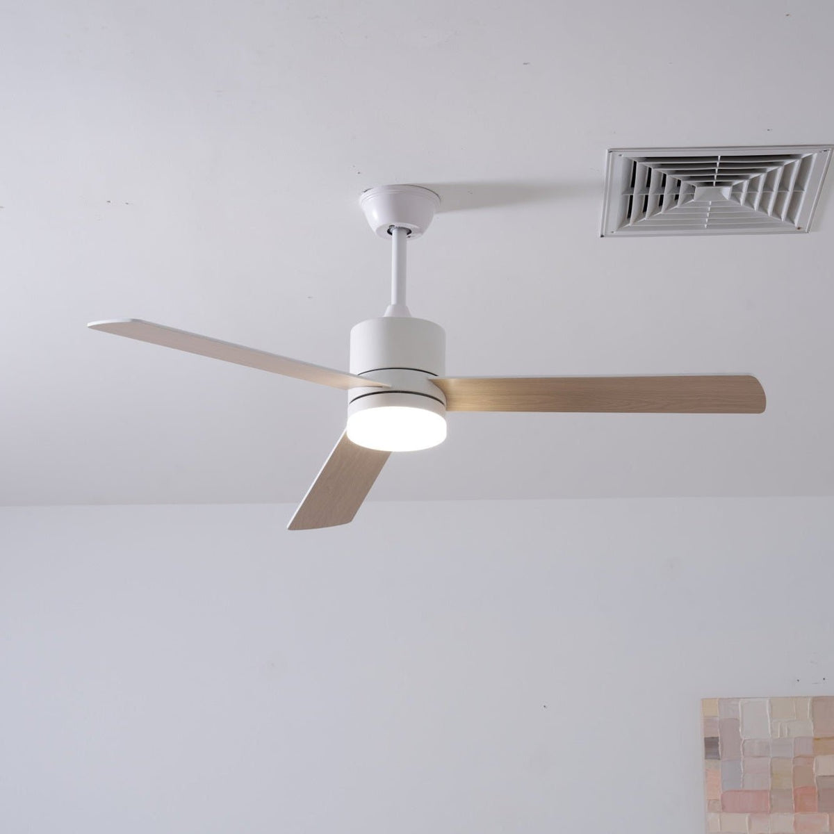 Virainian Ventilador con luz
