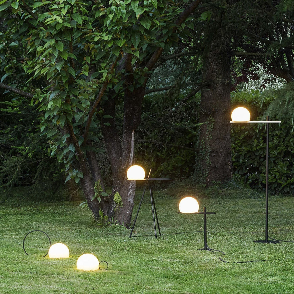 Camden luminaria exterior moderna