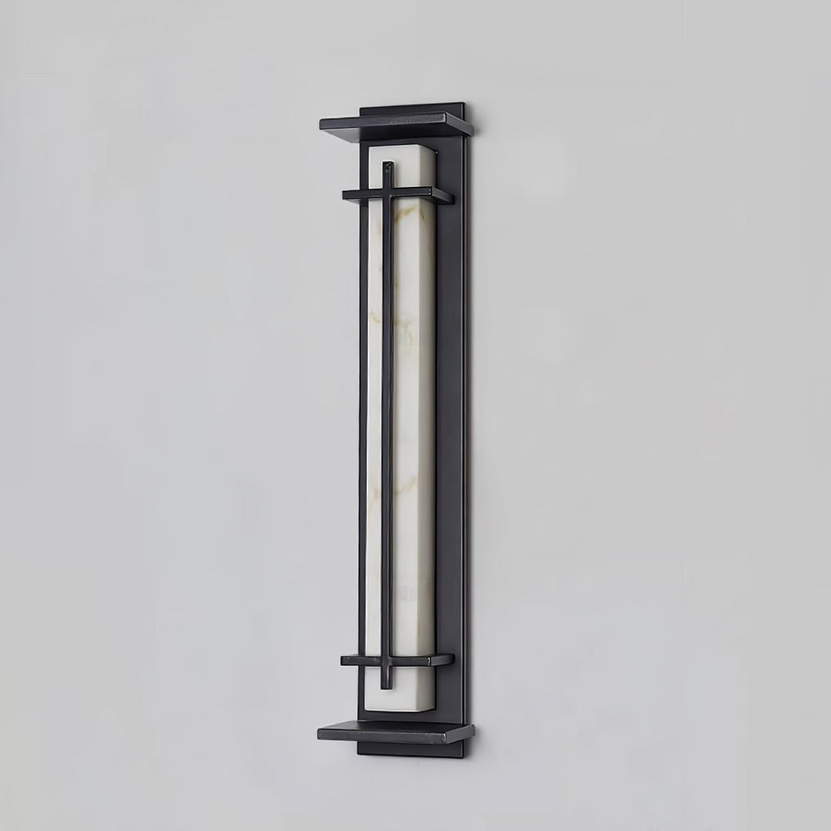 Marcell aplique de pared cuadrado alabastro