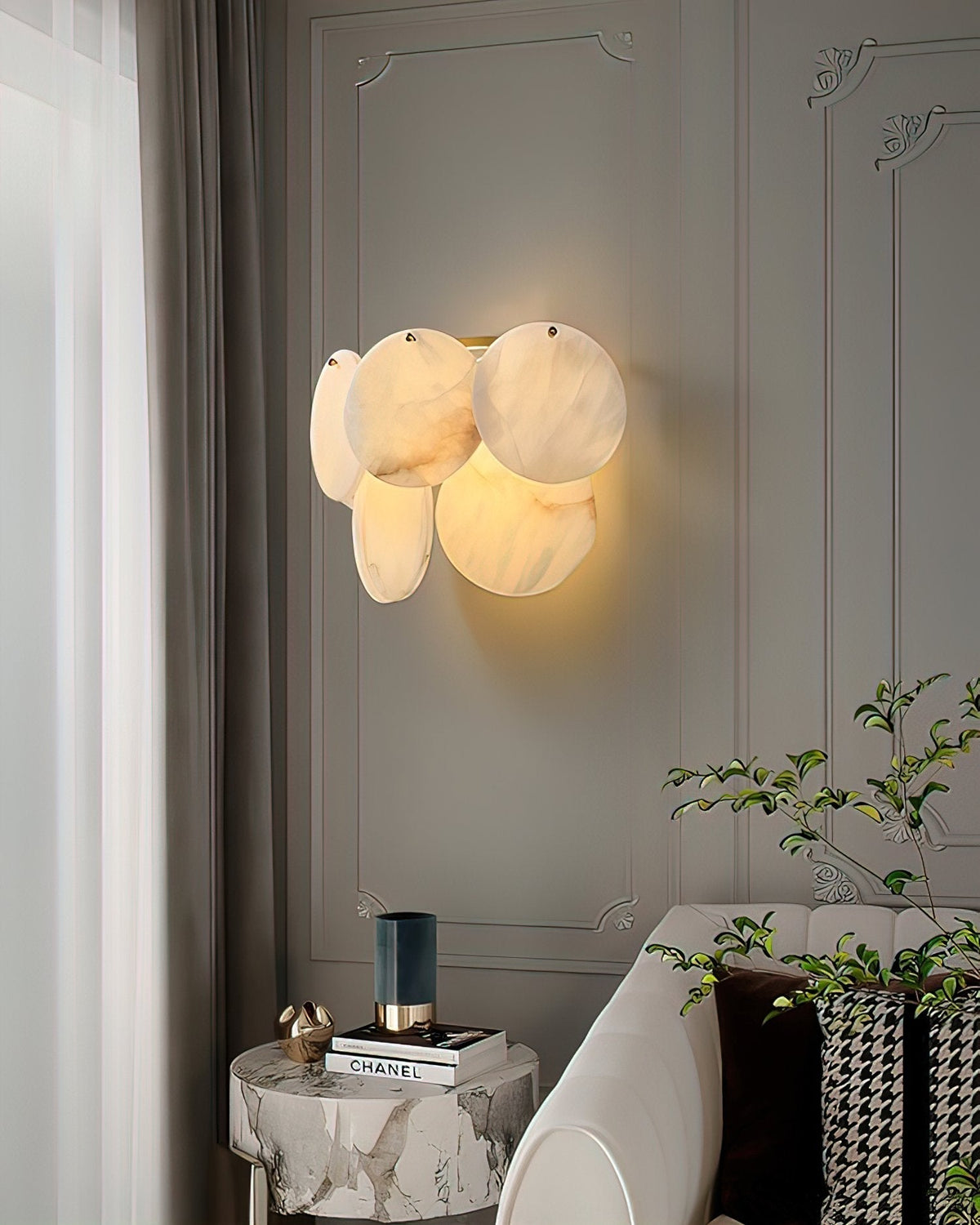 Avenlith aplique de pared alabastro