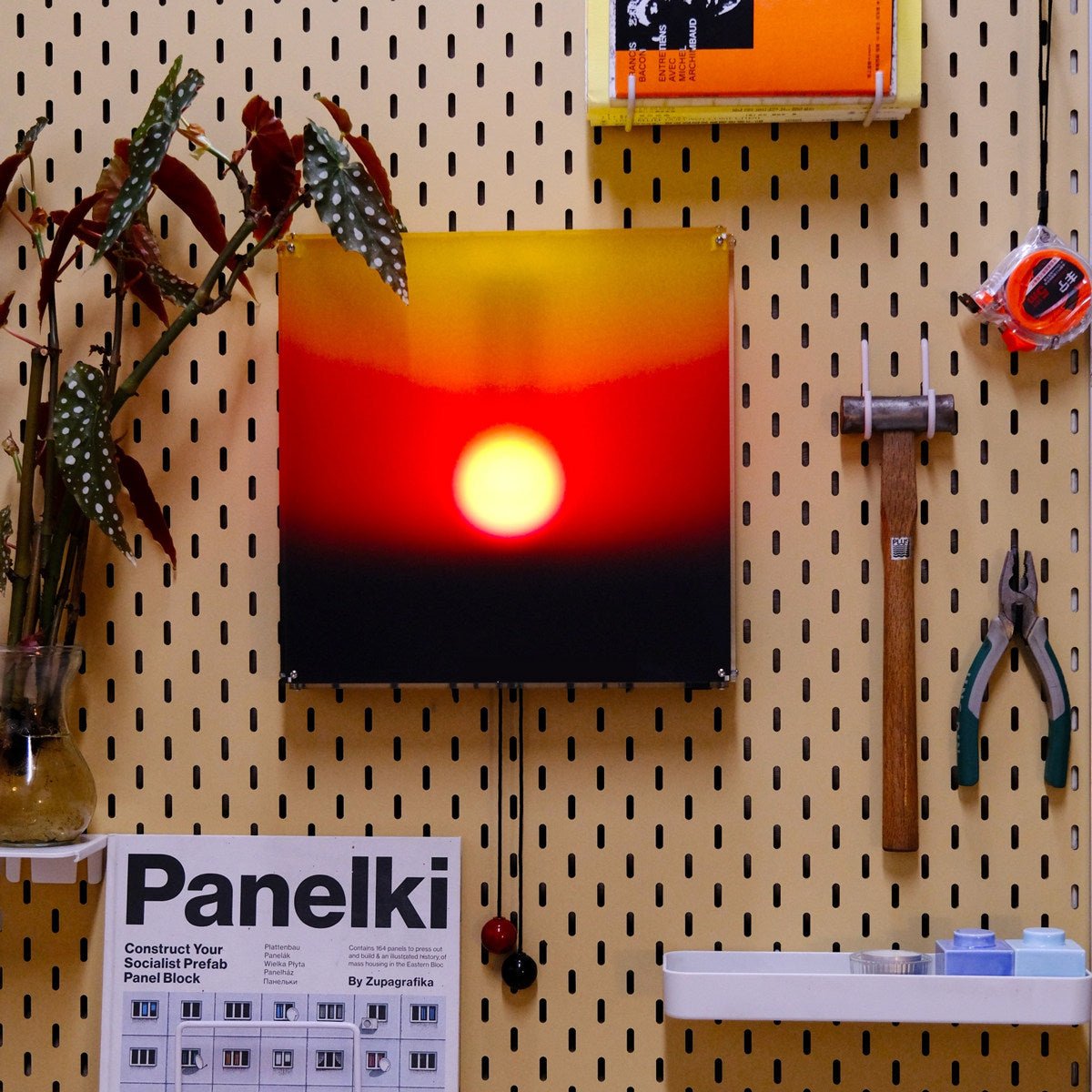 Sunset aplique de pared