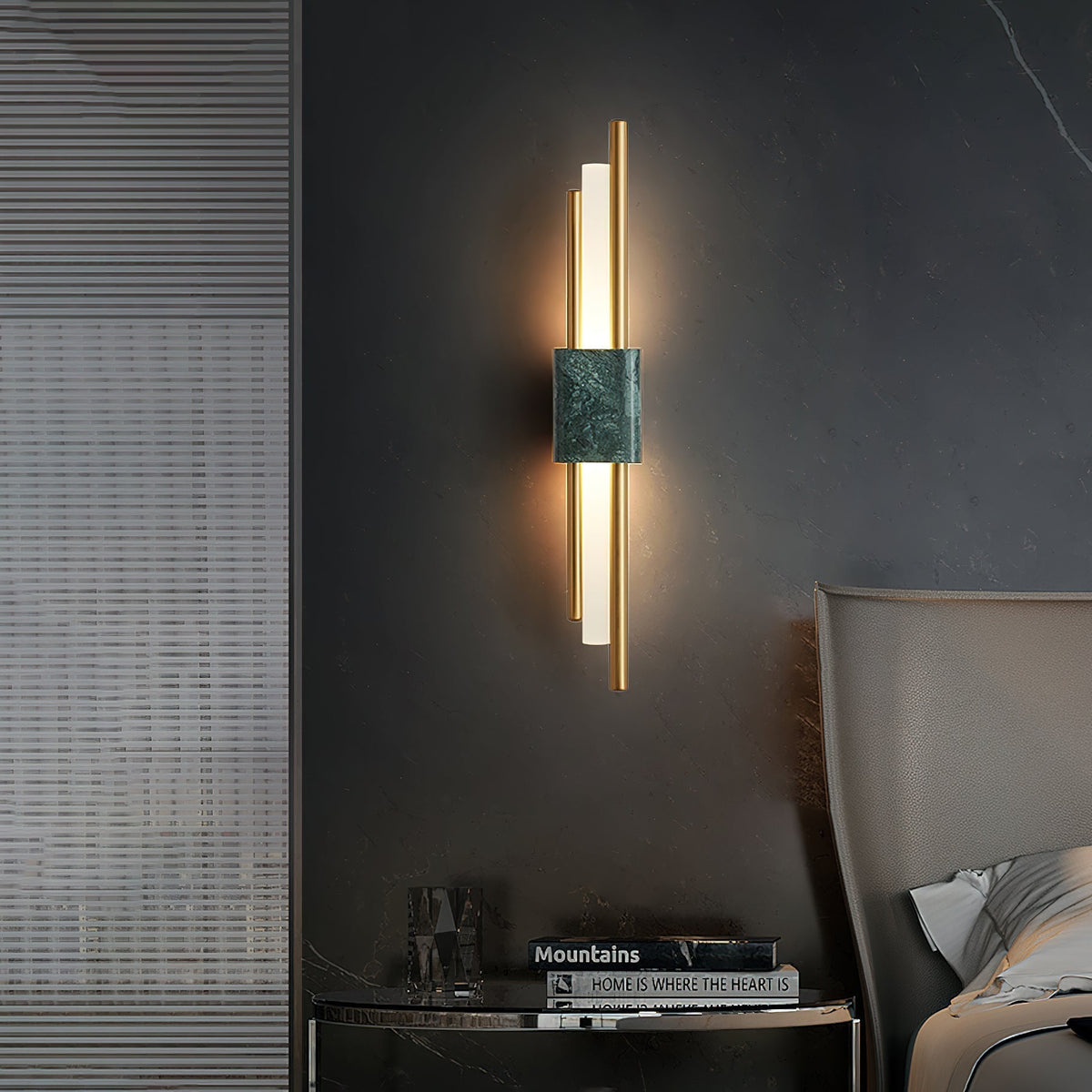 Mirenol aplique de pared de mármol nórdico premium art