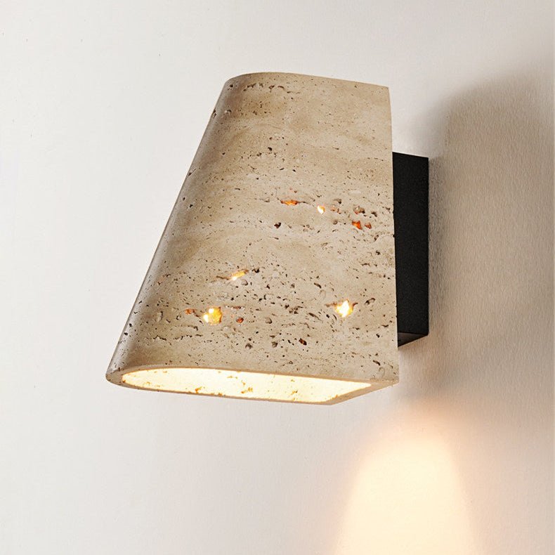 Tavren aplique de pared de travertino