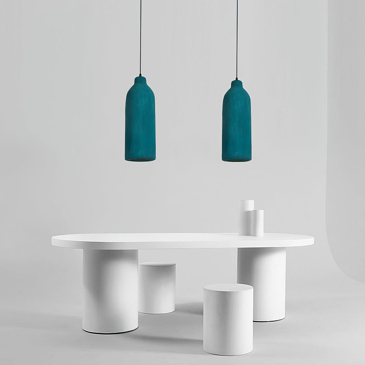 Ulvynia lámpara colgante minimalista de resina