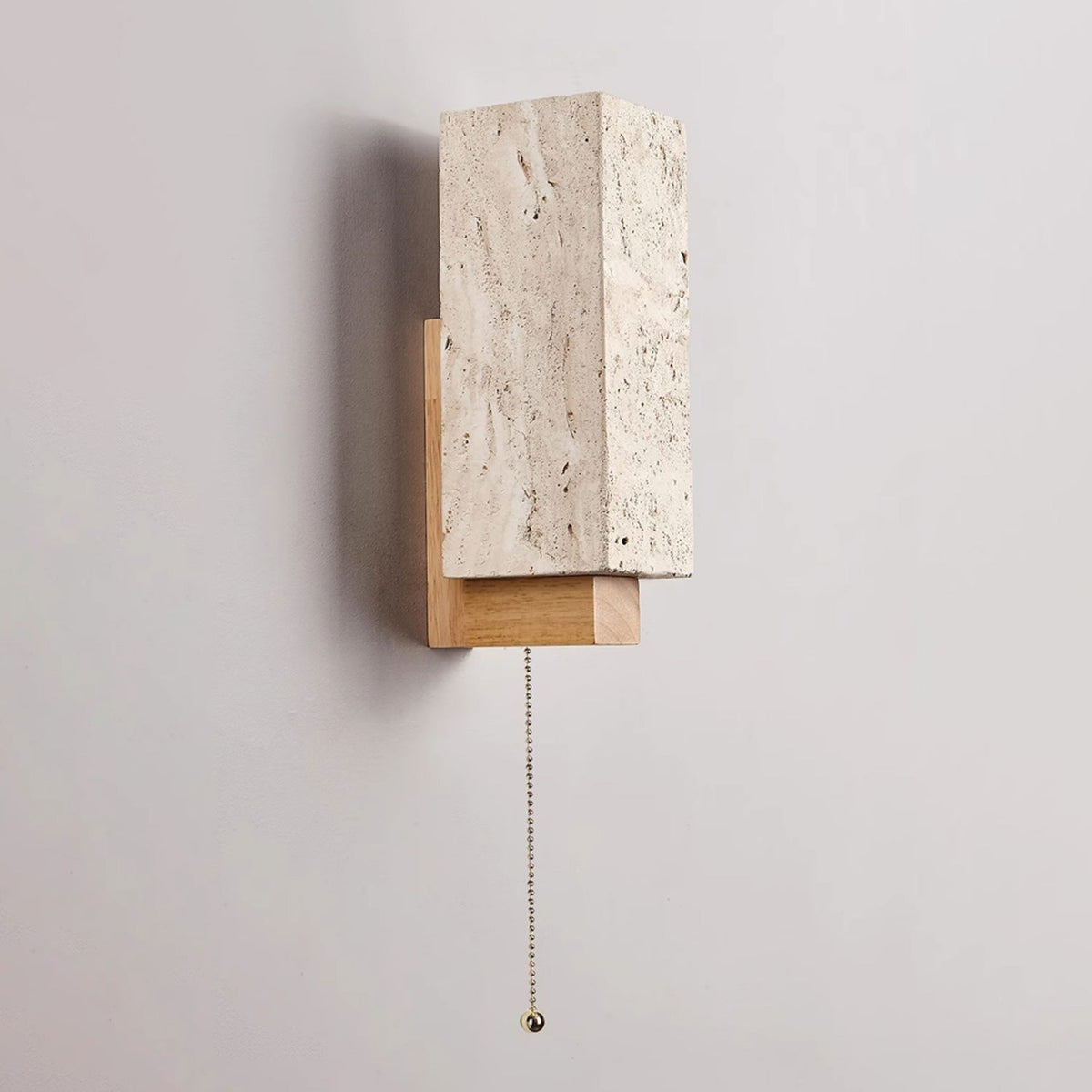 Elsoran aplique de pared travertino