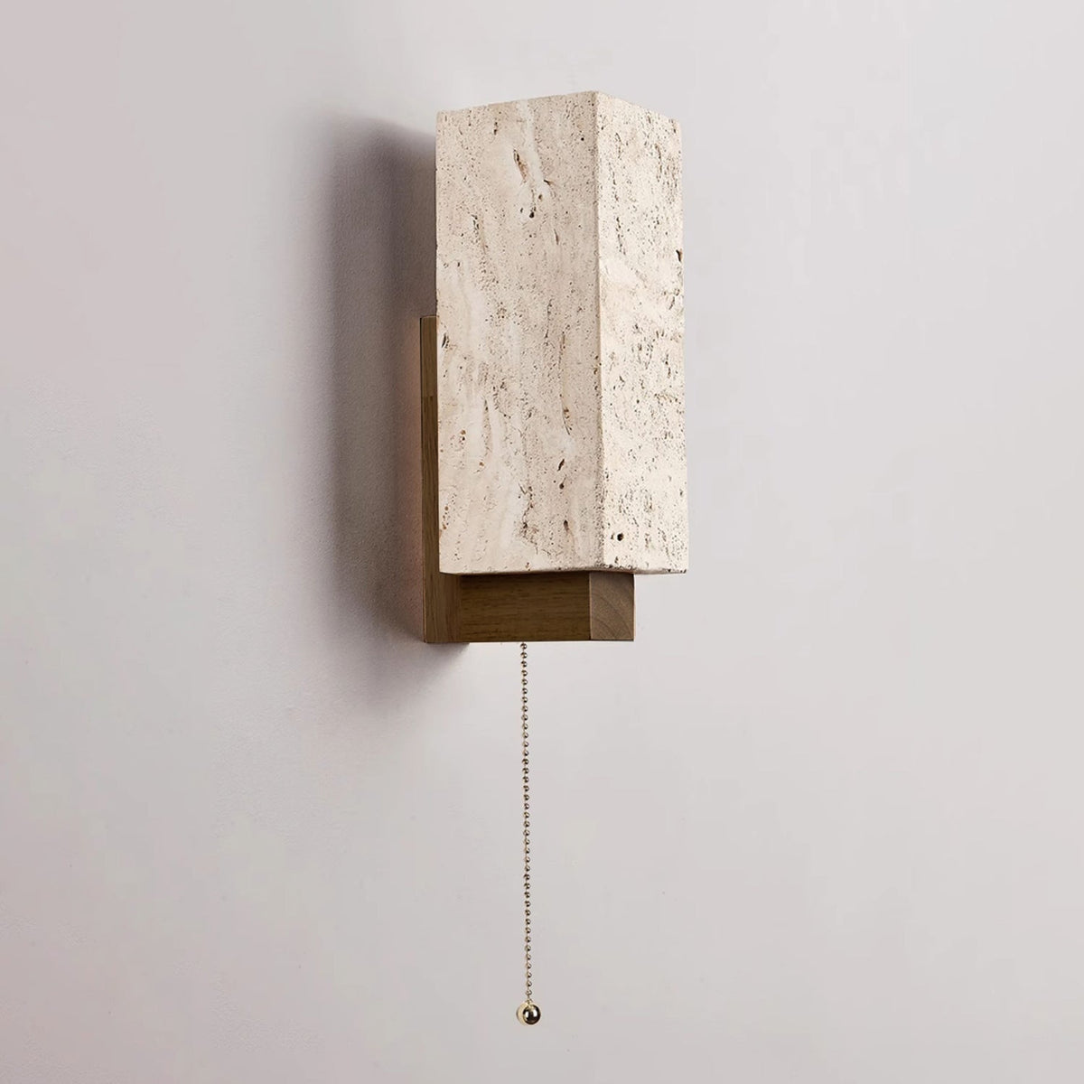 Elsoran aplique de pared travertino