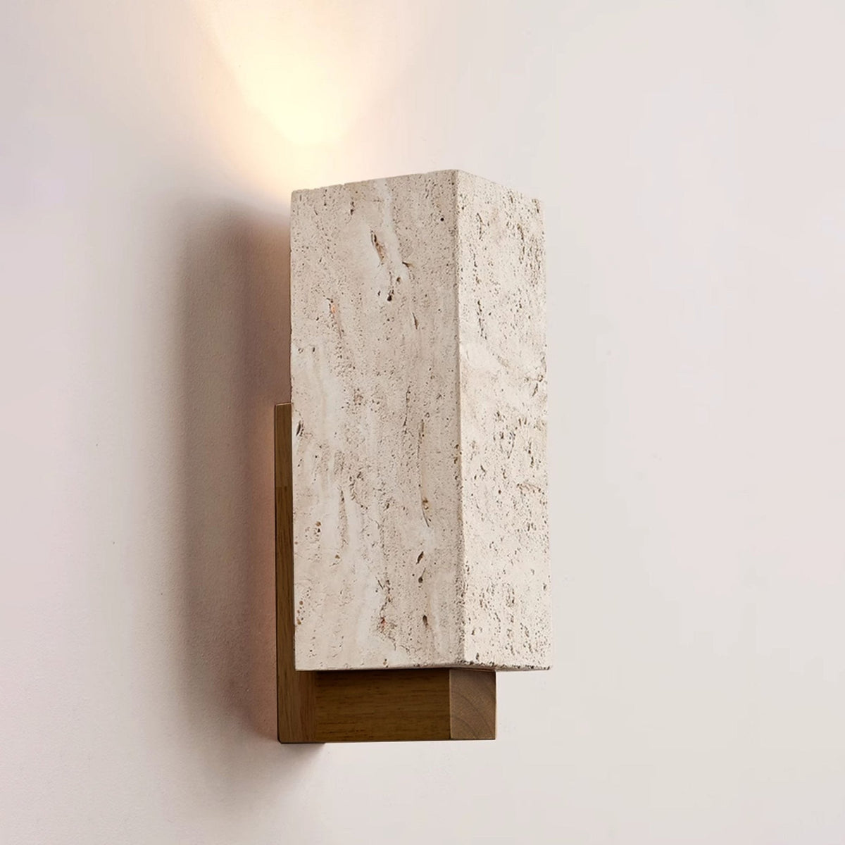 Elsoran aplique de pared travertino