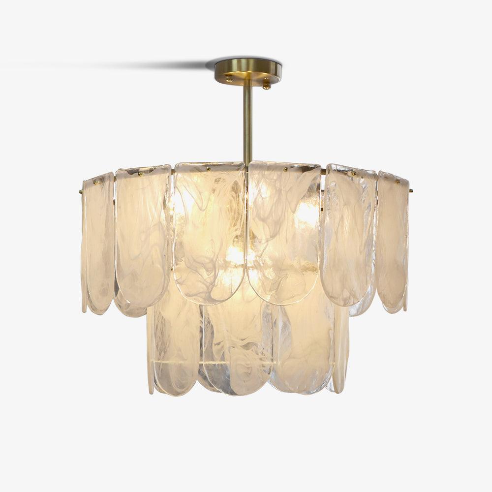 Lustra Chandelier Clásica Tradicional de Cristal