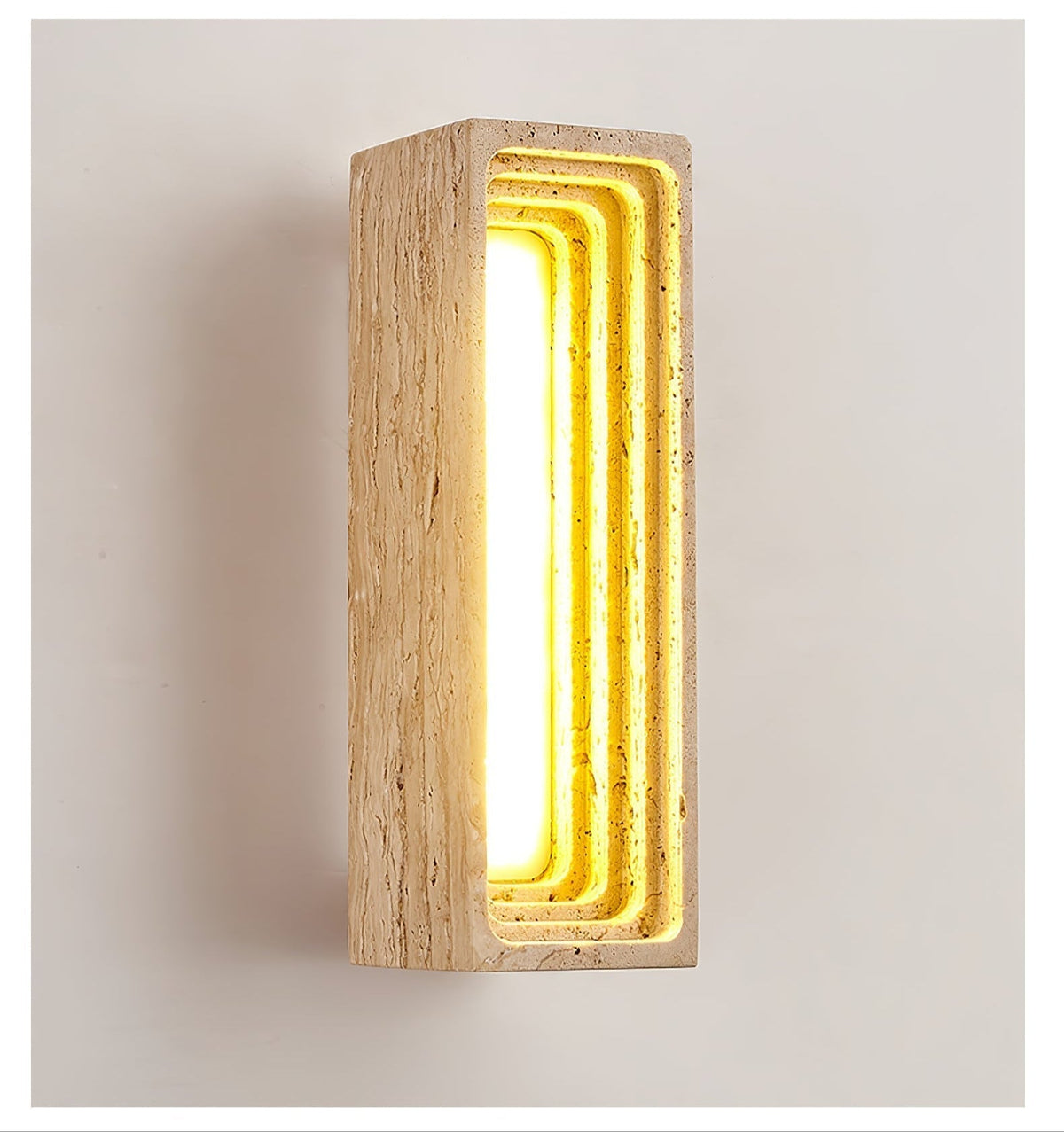 Atheila travertino aplique de pared