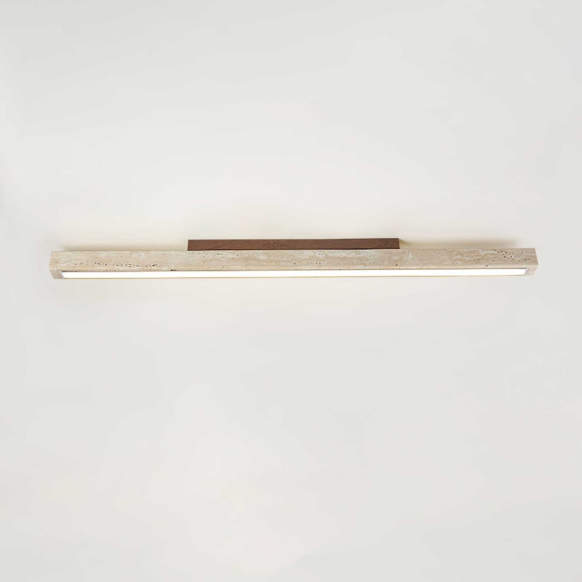Orvenarae Luz Techo Lineal Minimalista Travertino