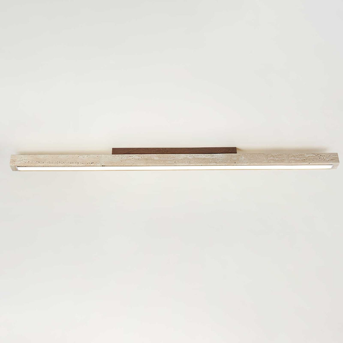 Orvenarae Luz Techo Lineal Minimalista Travertino