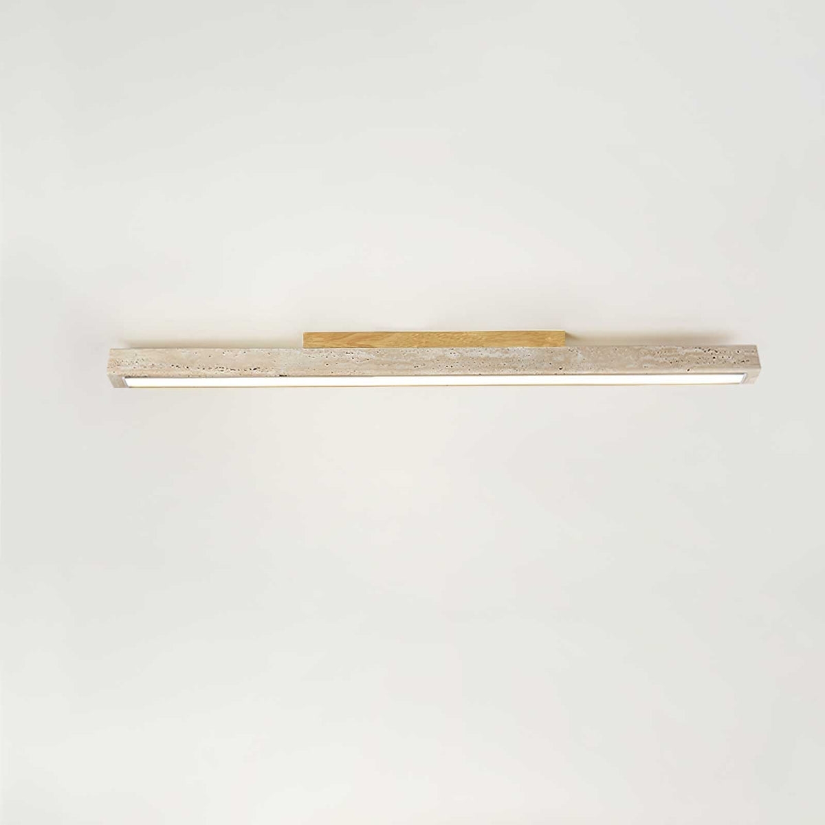 Orvenarae Luz Techo Lineal Minimalista Travertino