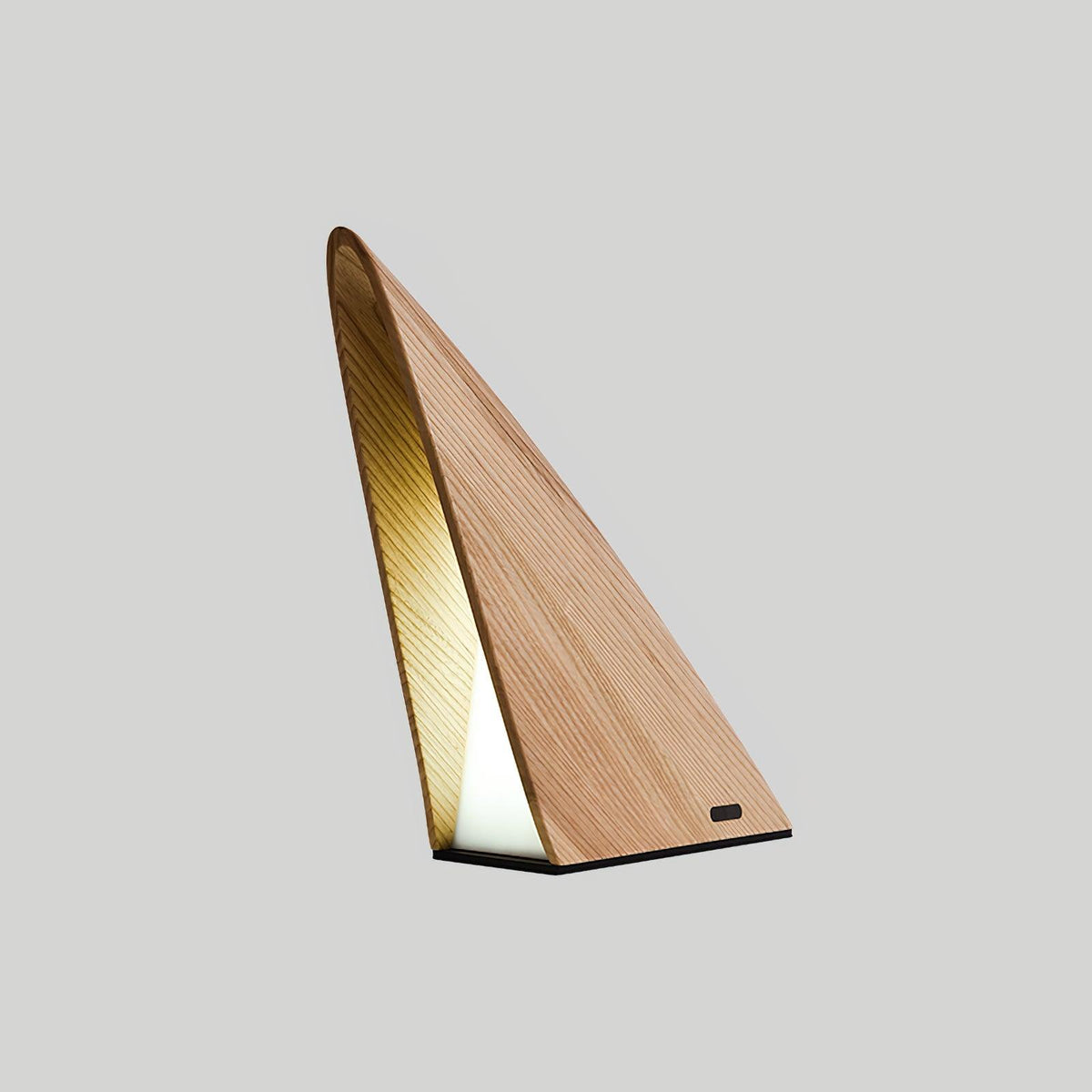 Justin lámpara de mesa minimalista de madera
