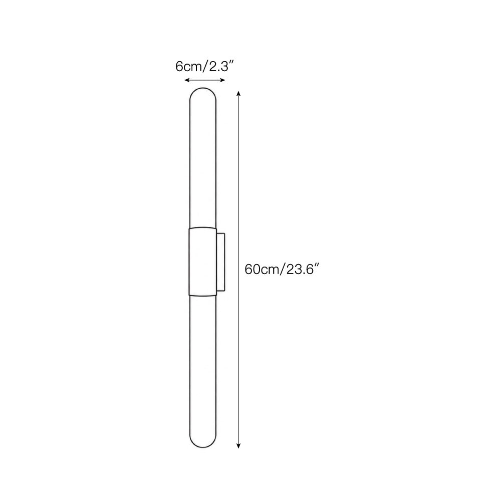 Eireaya Line aplique de pared alabastro