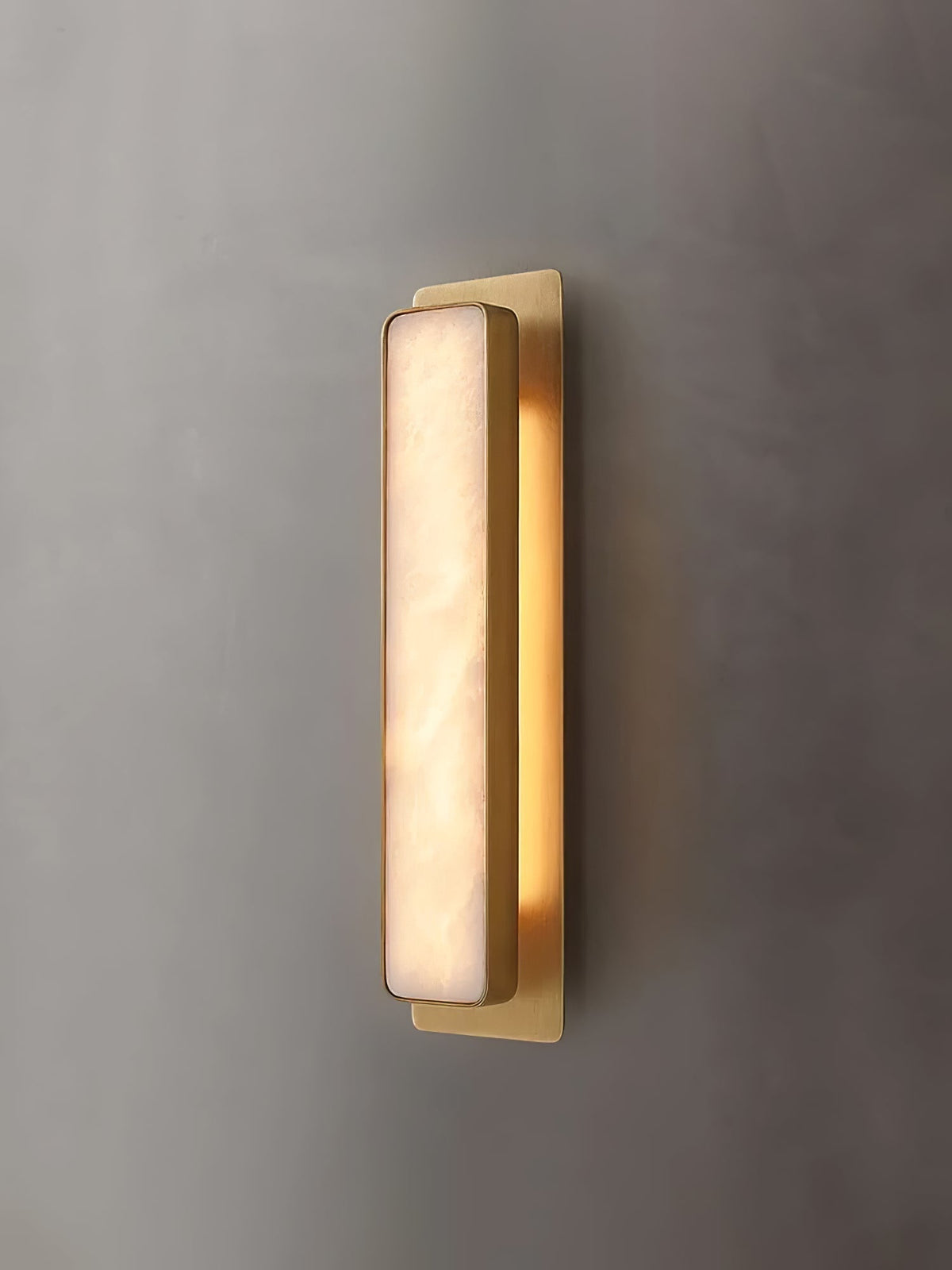 Karix aplique de pared lineal de alabastro