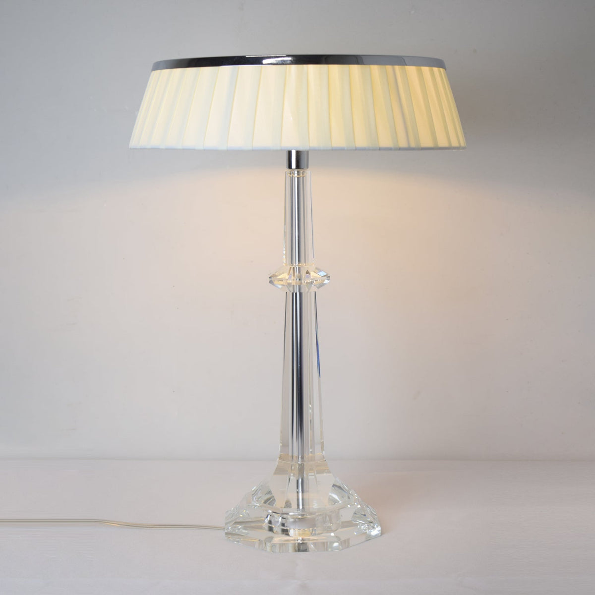 Haloza lámpara de mesa de lujo en tejido