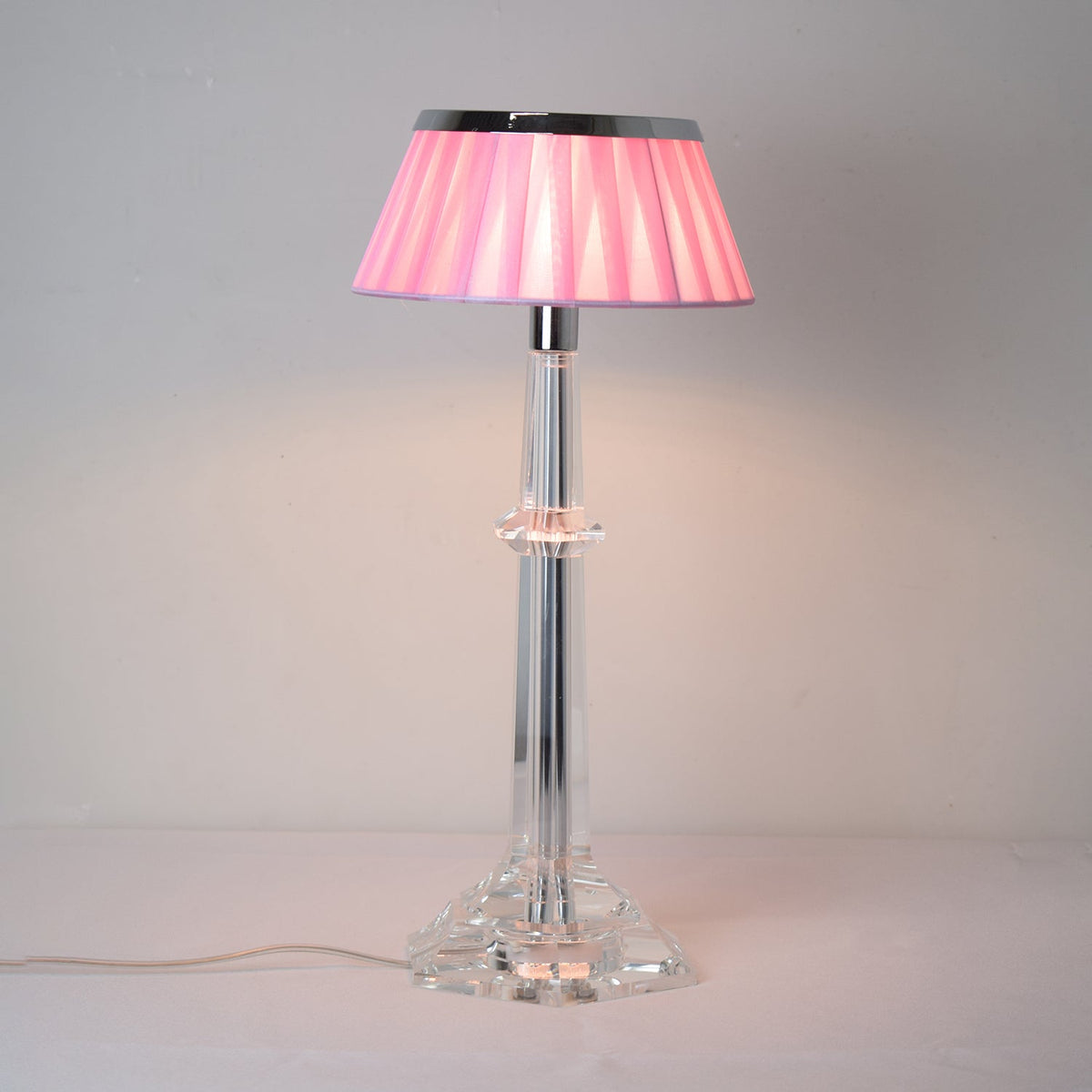 Haloza lámpara de mesa de lujo en tejido