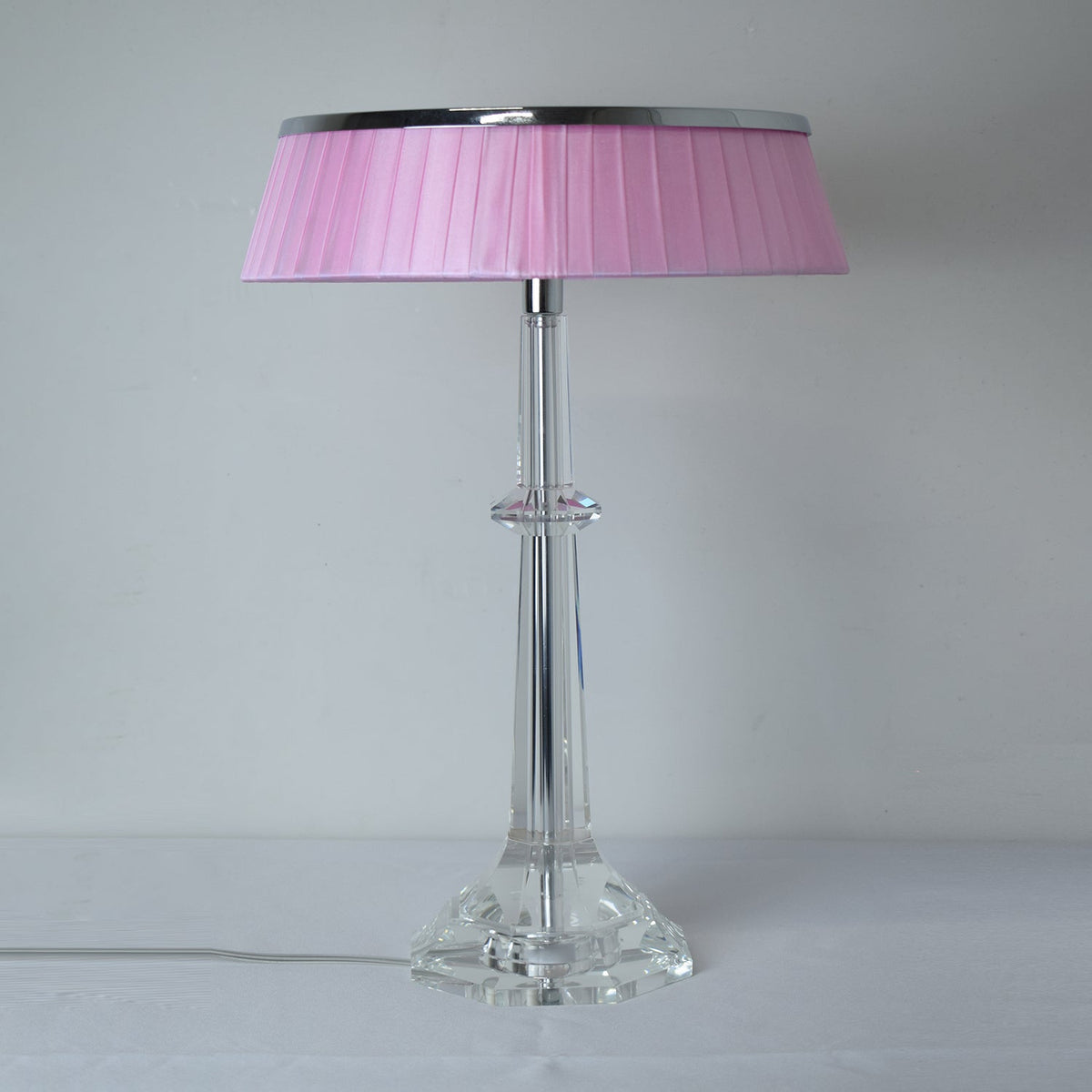 Haloza lámpara de mesa de lujo en tejido