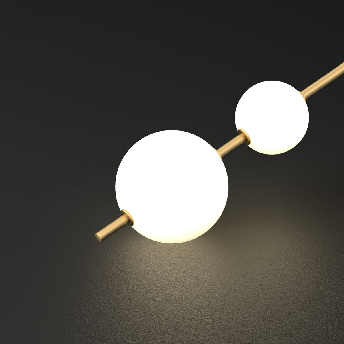 Ilraeia aplique de pared con globo vertical enchufable