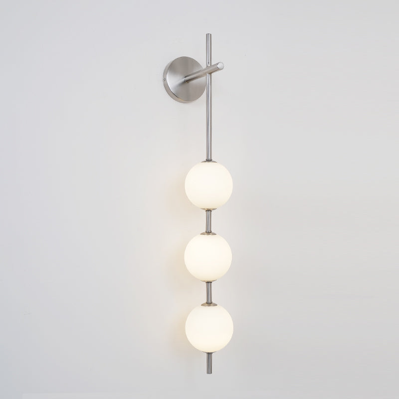 Ilraeia aplique de pared con globo vertical enchufable
