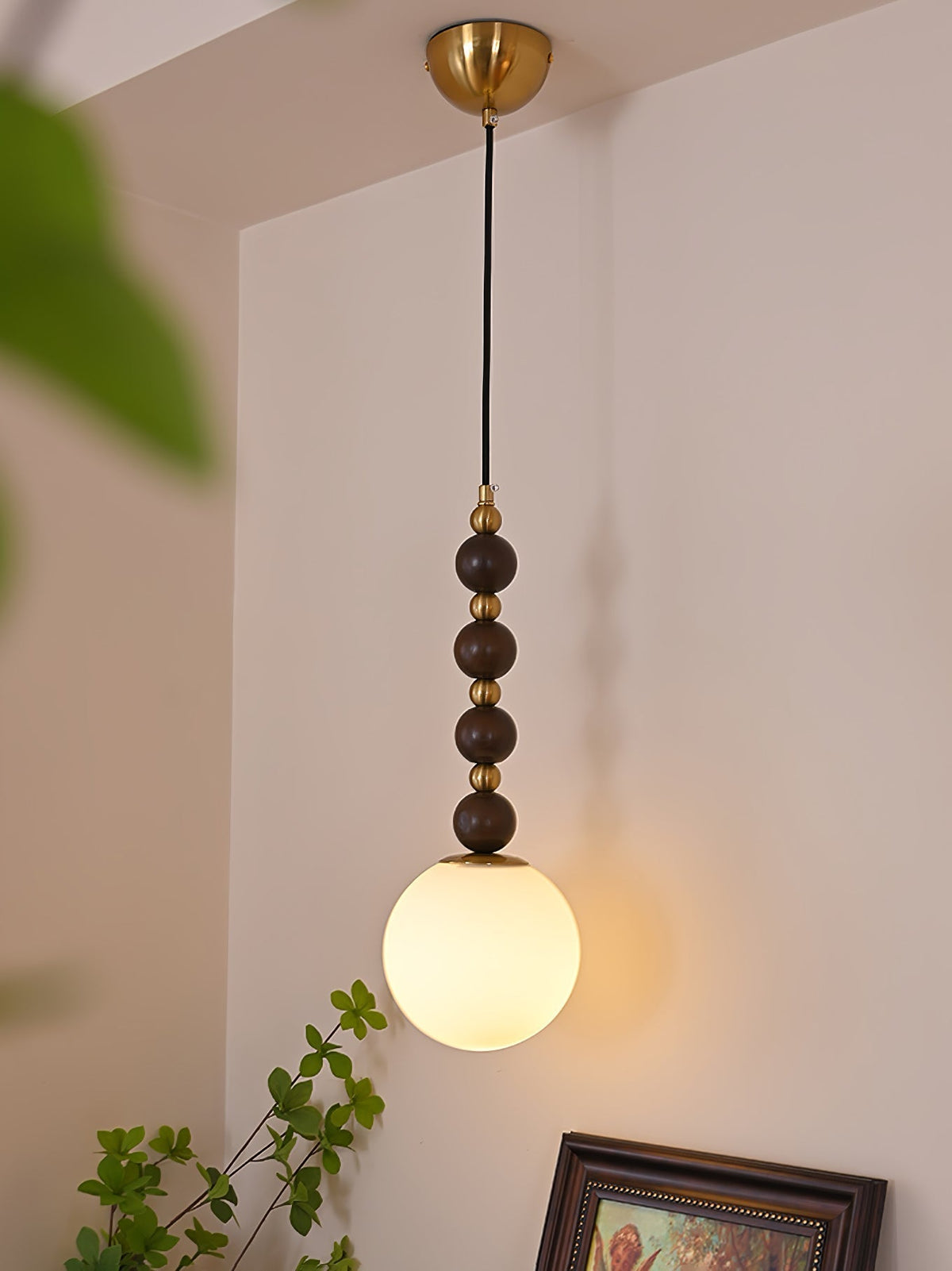 Golie lámpara colgante minimalista de madera