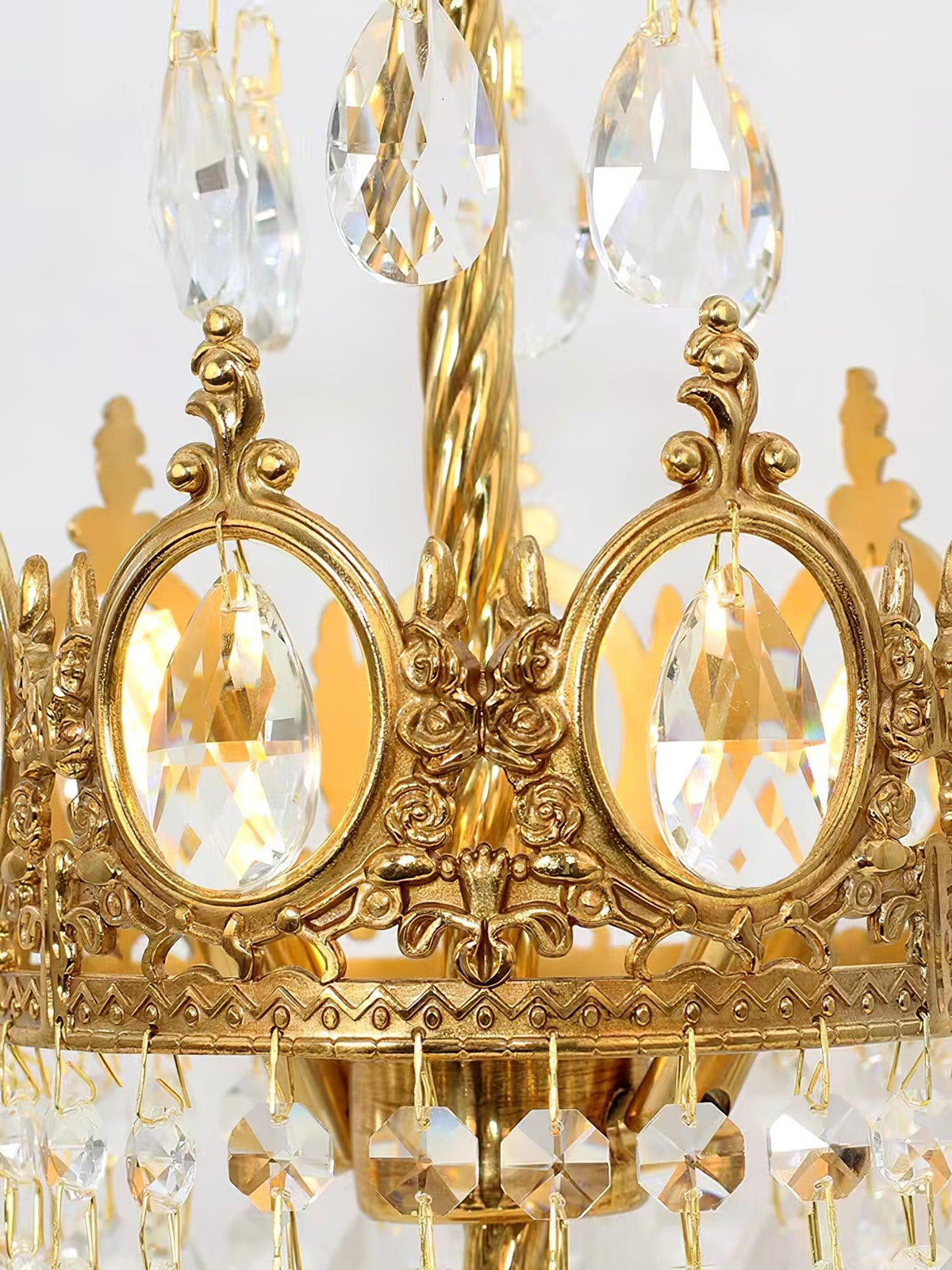 Glee lámpara de mesa vintage de cristal