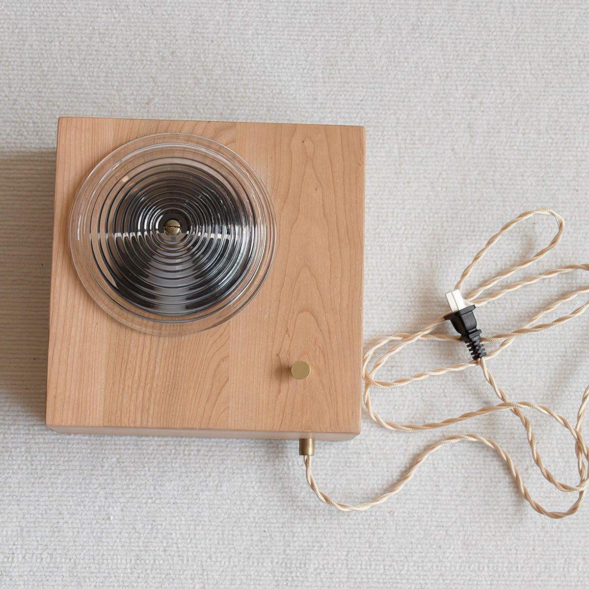 Echo aplique de pared de vidrio
