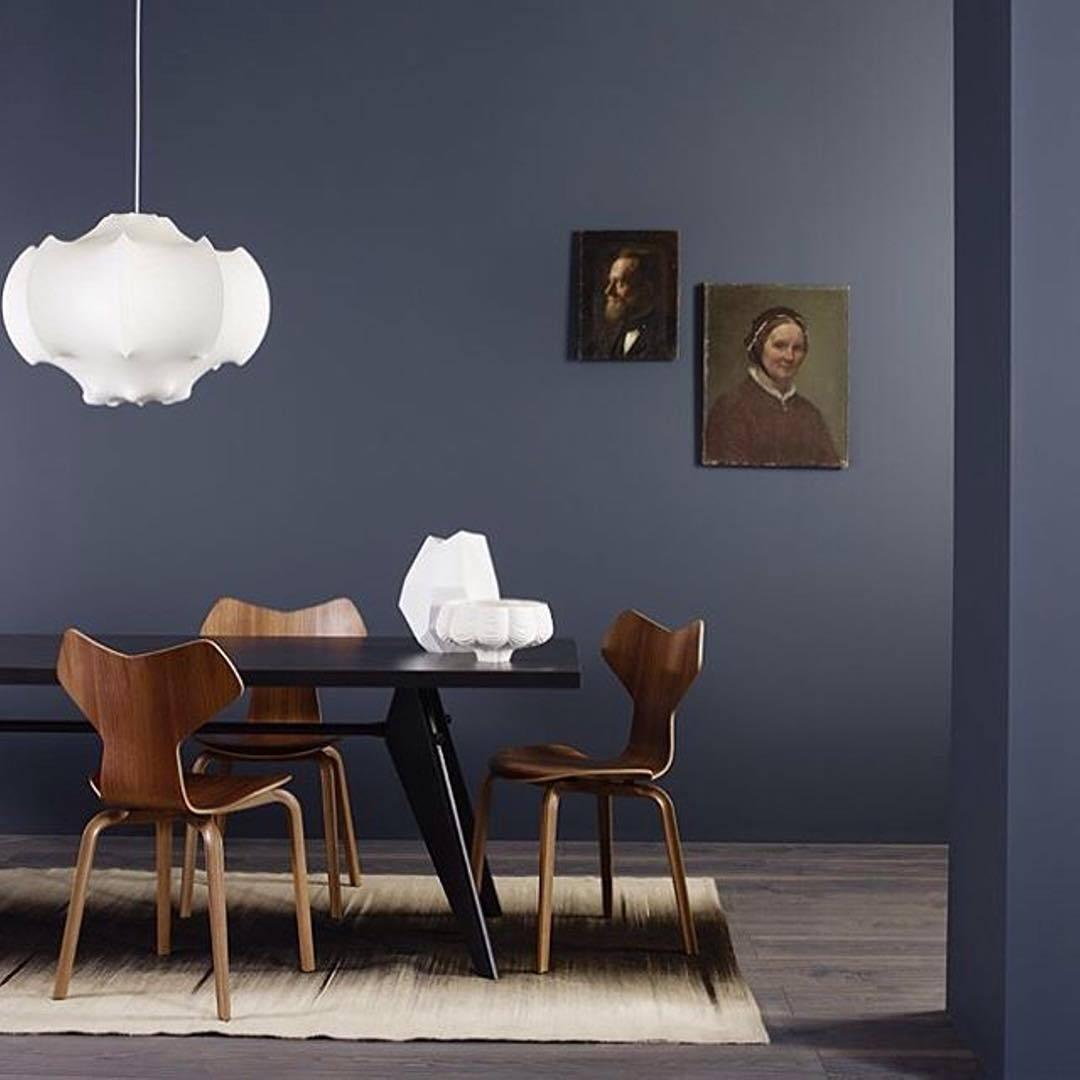 Lotus lámpara colgante minimalista de seda
