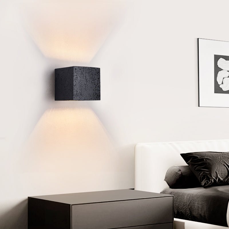 Valeise aplique de pared negro travertino