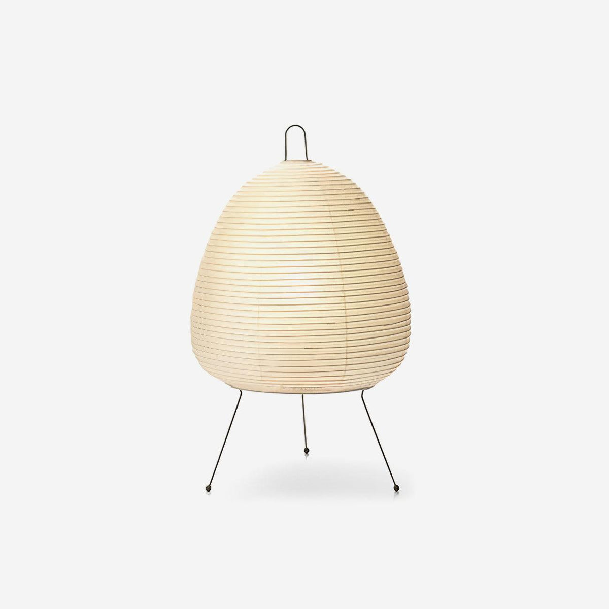 Tranquilux lámpara de mesa de papel inspirada en Japón