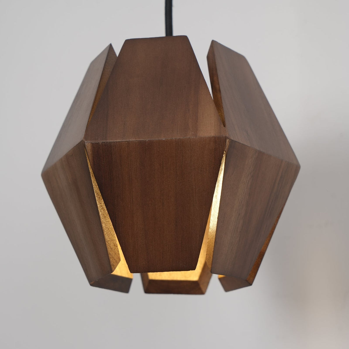 Aplique de pared Geométrico de madera minimalista nórdico