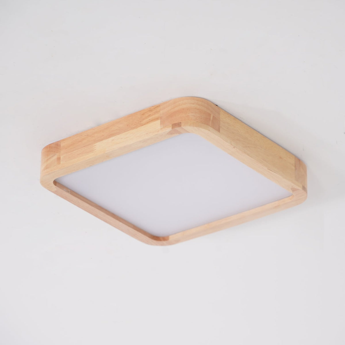 Aldalaya lámpara de techo Geométrica LED de madera