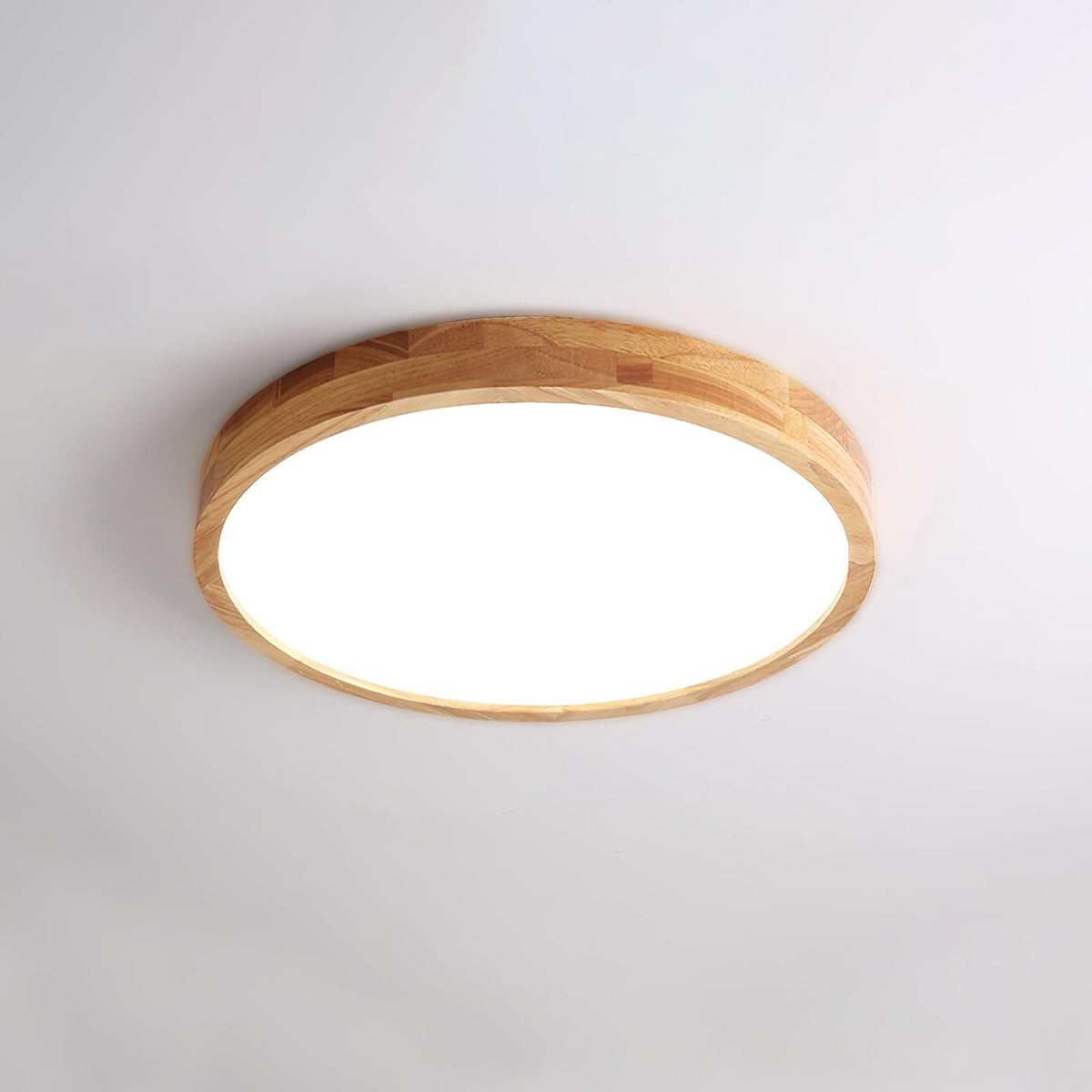 Aldalaya lámpara de techo Geométrica LED de madera