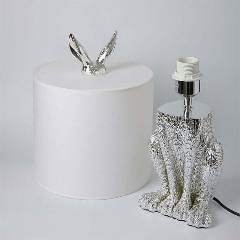 Arisha Moderna Diseño Resina Lámpara de Mesa Negra/Blanca/Dorada
