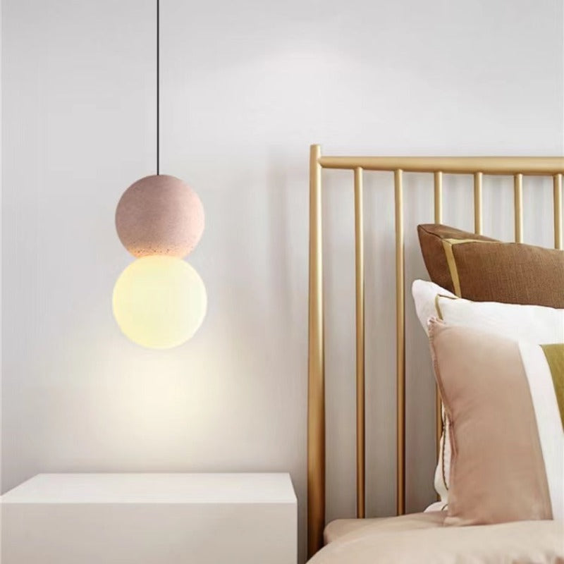 Avi Moderna LED Lámpara Colgante Metal Dormitorio