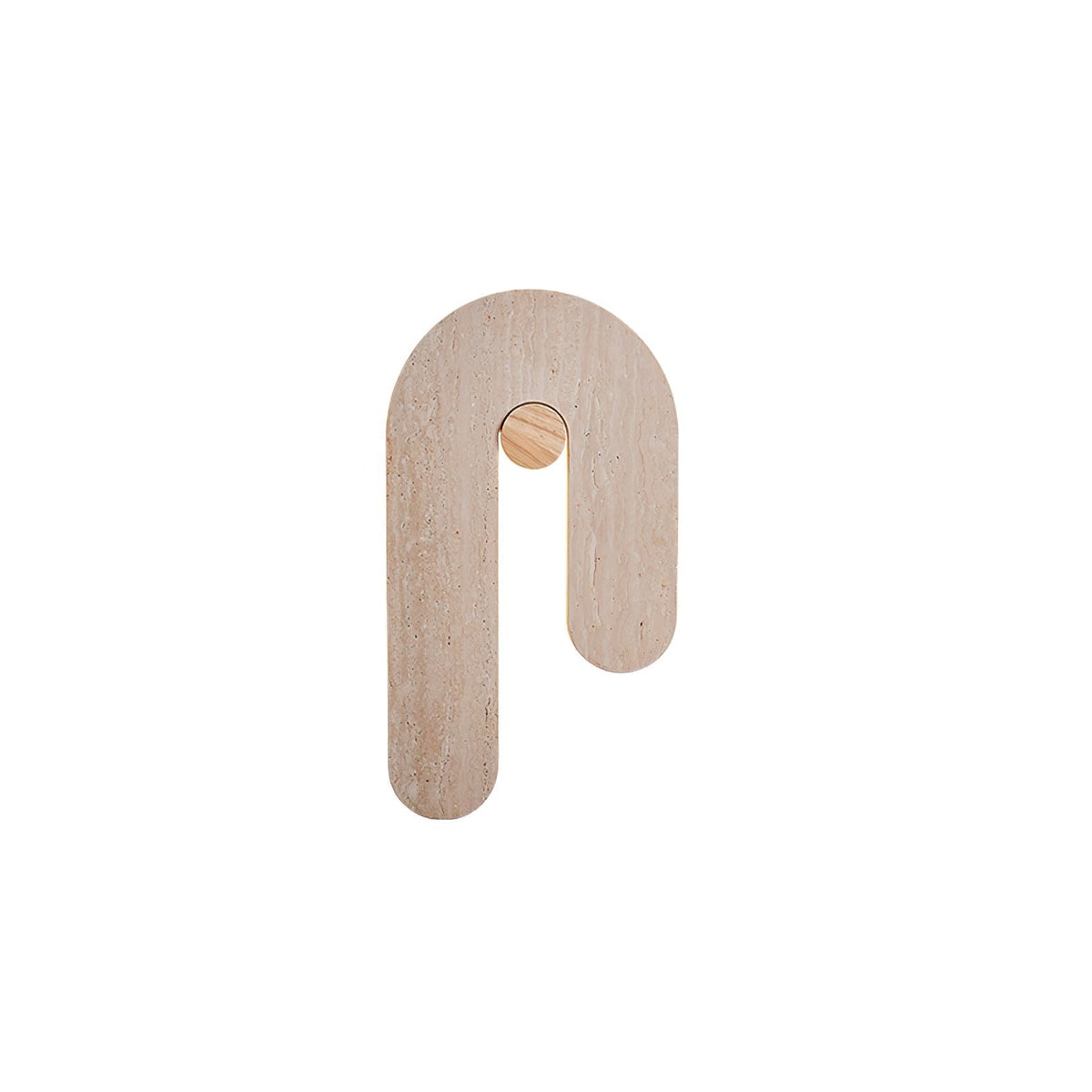 Ithaus aplique de pared travertino